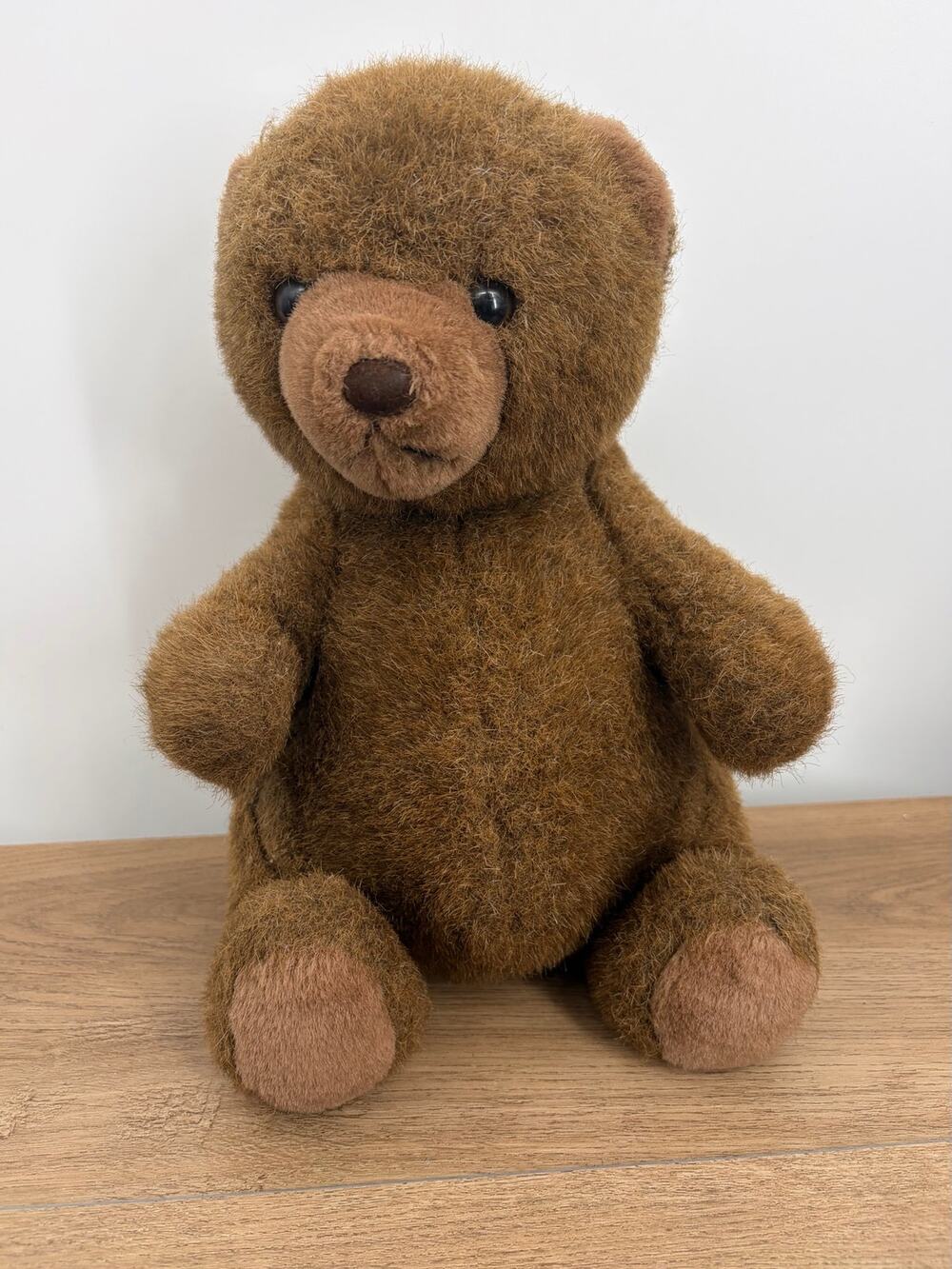 Vintage 1980 Charm Co. Brown "Pot Belly" Teddy Bear 🧸✨